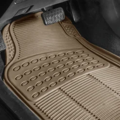 High Quality Trimmable Non-Slip Rubber Floor Mats - Full Set Beige(High Quality Trimmable Non Slip Rubber Floor Mats Full Set Beige) -FH Group 88 F11305 beige 02
