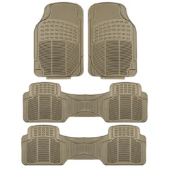 High Quality ClimaProof Trimmable Non-Slip Vinyl Floor Mats - 3 Row Beige(High Quality Climaproof Trimmable Non Slip Vinyl Floor Mats 3 Row Beige)