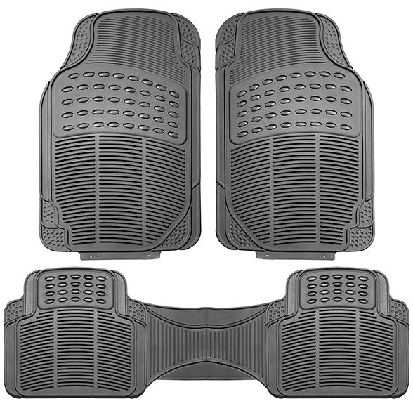 High Quality ClimaProof Trimmable Non-Slip Vinyl Floor Mats - 3 Row Gray(High Quality Climaproof Trimmable Non Slip Vinyl Floor Mats 3 Row Gray) 5 High Quality ClimaProof Trimmable Non-Slip Vinyl Floor Mats - 3 Row Gray(High Quality Climaproof Trimmable Non Slip Vinyl Floor Mats 3 Row Gray) - Image 5