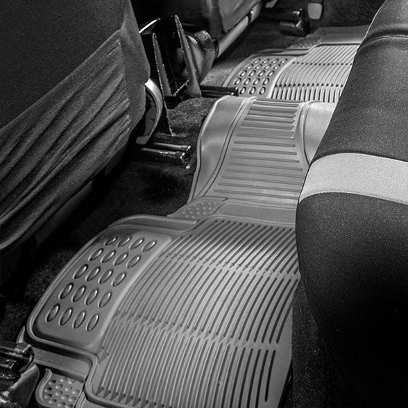 High Quality ClimaProof Trimmable Non-Slip Vinyl Floor Mats - Full Set Gray(High Quality Climaproof Trimmable Non Slip Vinyl Floor Mats Full Set Gray) 3 High Quality ClimaProof Trimmable Non-Slip Vinyl Floor Mats - Full Set Gray(High Quality Climaproof Trimmable Non Slip Vinyl Floor Mats Full Set Gray) - Image 3