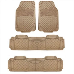 ClimaProof Trimmable Non-Slip Vinyl Floor Mats - 3 Row Beige(Climaproof Trimmable Non Slip Vinyl Floor Mats 3 Row Beige)
