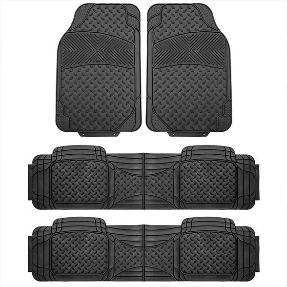 ClimaProof Trimmable Non-Slip Vinyl Floor Mats - 3 Row Black(Climaproof Trimmable Non Slip Vinyl Floor Mats 3 Row Black) 1 ClimaProof Trimmable Non-Slip Vinyl Floor Mats - 3 Row Black(Climaproof Trimmable Non Slip Vinyl Floor Mats 3 Row Black)