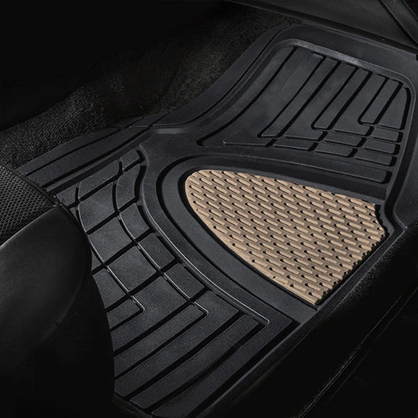 Premium Tall Channel Trimmable Non-Slip Rubber Floor Mats - Full Set Beige(Premium Tall Channel Trimmable Non Slip Rubber Floor Mats Full Set Beige) 5 Premium Tall Channel Trimmable Non-Slip Rubber Floor Mats - Full Set Beige(Premium Tall Channel Trimmable Non Slip Rubber Floor Mats Full Set Beige) - Image 5