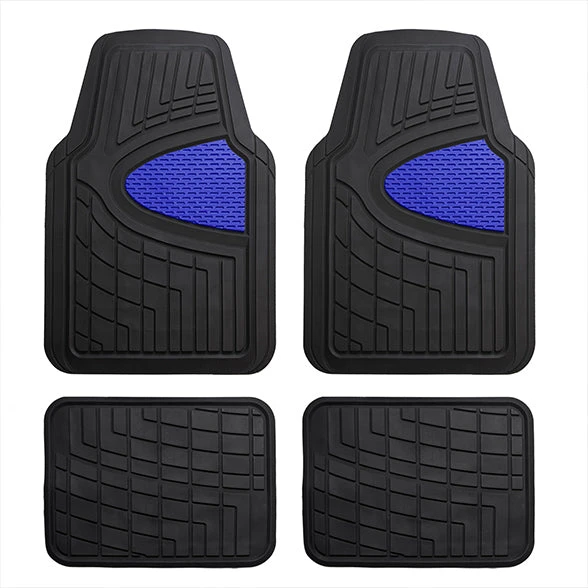 Premium Tall Channel Trimmable Non-Slip Rubber Floor Mats - Full Set Blue(Premium Tall Channel Trimmable Non Slip Rubber Floor Mats Full Set Blue) 1 Premium Tall Channel Trimmable Non-Slip Rubber Floor Mats - Full Set Blue(Premium Tall Channel Trimmable Non Slip Rubber Floor Mats Full Set Blue)