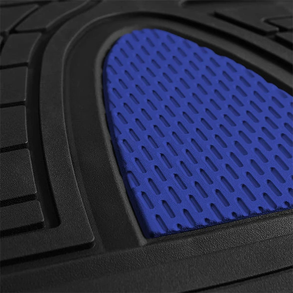 Premium Tall Channel Trimmable Non-Slip Rubber Floor Mats - Full Set Blue(Premium Tall Channel Trimmable Non Slip Rubber Floor Mats Full Set Blue) 4 Premium Tall Channel Trimmable Non-Slip Rubber Floor Mats - Full Set Blue(Premium Tall Channel Trimmable Non Slip Rubber Floor Mats Full Set Blue) - Image 4