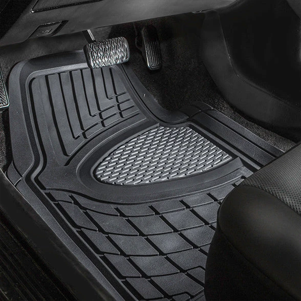 Premium Tall Channel Trimmable Non-Slip Rubber Floor Mats - Full Set Gray(Premium Tall Channel Trimmable Non Slip Rubber Floor Mats Full Set Gray) 2 Premium Tall Channel Trimmable Non-Slip Rubber Floor Mats - Full Set Gray(Premium Tall Channel Trimmable Non Slip Rubber Floor Mats Full Set Gray) - Image 2