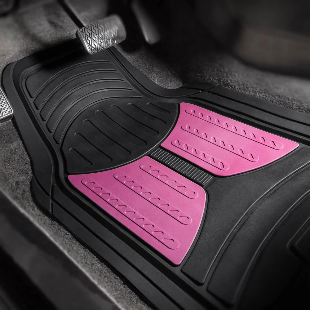Trimmable ClimaProof Monster Eye Non-Slip Rubber Floor Mats - Full Set Pink(Trimmable Climaproof Monster Eye Non Slip Rubber Floor Mats Full Set Pink) 2 Trimmable ClimaProof Monster Eye Non-Slip Rubber Floor Mats - Full Set Pink(Trimmable Climaproof Monster Eye Non Slip Rubber Floor Mats Full Set Pink) - Image 2