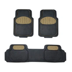 Heavy Duty ClimaProof Trimmable Touchdown Non-Slip Rubber Floor Mats Beige(Heavy Duty Climaproof Trimmable Touchdown Non Slip Rubber Floor Mats Beige)