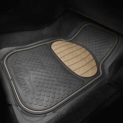Heavy Duty ClimaProof Trimmable Touchdown Non-Slip Rubber Floor Mats Beige(Heavy Duty Climaproof Trimmable Touchdown Non Slip Rubber Floor Mats Beige) 11 Heavy Duty ClimaProof Trimmable Touchdown Non-Slip Rubber Floor Mats Beige(Heavy Duty Climaproof Trimmable Touchdown Non Slip Rubber Floor Mats Beige) -FH Group 88 F11500 beige 04