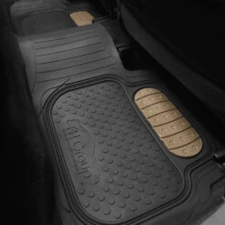 Heavy Duty ClimaProof Trimmable Touchdown Non-Slip Rubber Floor Mats Beige(Heavy Duty Climaproof Trimmable Touchdown Non Slip Rubber Floor Mats Beige) 12 Heavy Duty ClimaProof Trimmable Touchdown Non-Slip Rubber Floor Mats Beige(Heavy Duty Climaproof Trimmable Touchdown Non Slip Rubber Floor Mats Beige) -FH Group 88 F11500 beige 06
