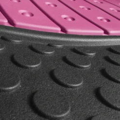Heavy Duty ClimaProof Trimmable Touchdown Non-Slip Rubber Floor Mats Pink(Heavy Duty Climaproof Trimmable Touchdown Non Slip Rubber Floor Mats Pink) -FH Group 88 F11500 pink 07