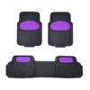 Heavy Duty ClimaProof Trimmable Touchdown Non-Slip Rubber Floor Mats Purple(Heavy Duty Climaproof Trimmable Touchdown Non Slip Rubber Floor Mats Purple)