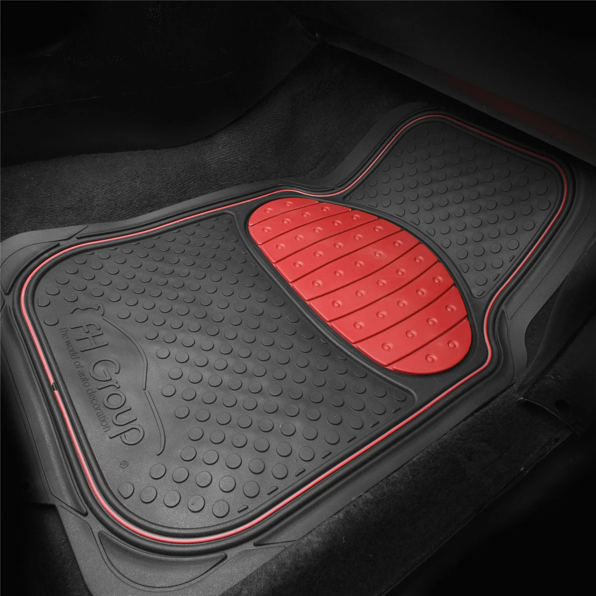 Heavy Duty ClimaProof Trimmable Touchdown Non-Slip Rubber Floor Mats Red(Heavy Duty Climaproof Trimmable Touchdown Non Slip Rubber Floor Mats Red) 3 Heavy Duty ClimaProof Trimmable Touchdown Non-Slip Rubber Floor Mats Red(Heavy Duty Climaproof Trimmable Touchdown Non Slip Rubber Floor Mats Red) - Image 3