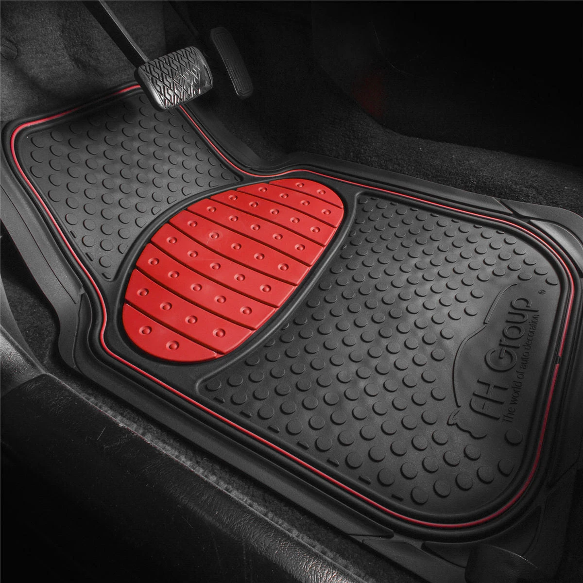 Heavy Duty ClimaProof Trimmable Touchdown Non-Slip Rubber Floor Mats Red(Heavy Duty Climaproof Trimmable Touchdown Non Slip Rubber Floor Mats Red) 5 Heavy Duty ClimaProof Trimmable Touchdown Non-Slip Rubber Floor Mats Red(Heavy Duty Climaproof Trimmable Touchdown Non Slip Rubber Floor Mats Red) - Image 5
