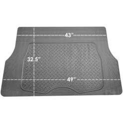 Premium ClimaProof Trimmable Non-Slip Vinyl Cargo Liner Gray(Premium Climaproof Trimmable Non Slip Vinyl Cargo Liner Gray) -FH Group 88 F16401 gray 03