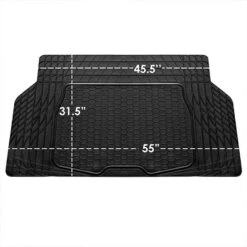 ClimaProof Trimmable Non-Slip Vinyl Cargo Liner Black(Climaproof Trimmable Non Slip Vinyl Cargo Liner Black) -FH Group 88 F16403 black 03