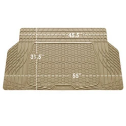 ClimaProof Trimmable Non-Slip Vinyl Cargo Liner Tan(Climaproof Trimmable Non Slip Vinyl Cargo Liner Tan) -FH Group 88 F16403 tan 03