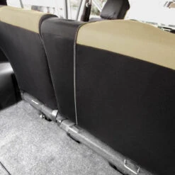 Full Coverage Flat Cloth Seat Covers - Rear Beige(Full Coverage Flat Cloth Seat Covers Rear Beige) 14 Full Coverage Flat Cloth Seat Covers - Rear Beige(Full Coverage Flat Cloth Seat Covers Rear Beige) -FH Group 88 FB039013 beige 04