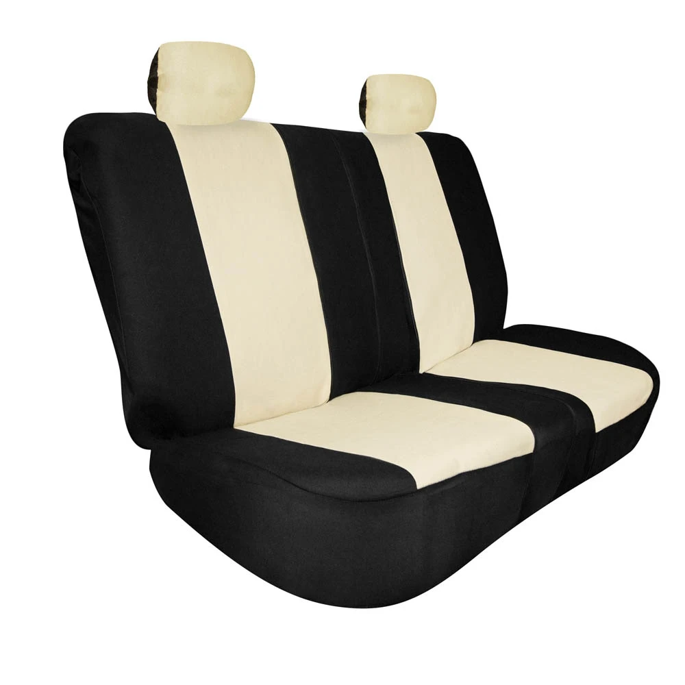 Full Coverage Flat Cloth Seat Covers - Rear Beige(Full Coverage Flat Cloth Seat Covers Rear Beige) 1 Full Coverage Flat Cloth Seat Covers - Rear Beige(Full Coverage Flat Cloth Seat Covers Rear Beige)