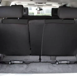 Full Coverage Flat Cloth Seat Covers - Rear Black(Full Coverage Flat Cloth Seat Covers Rear Black) 13 Full Coverage Flat Cloth Seat Covers - Rear Black(Full Coverage Flat Cloth Seat Covers Rear Black) -FH Group 88 FB039013 black 03