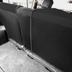 Full Coverage Flat Cloth Seat Covers - Rear Black(Full Coverage Flat Cloth Seat Covers Rear Black) 16 Full Coverage Flat Cloth Seat Covers - Rear Black(Full Coverage Flat Cloth Seat Covers Rear Black) -FH Group 88 FB039013 black 04