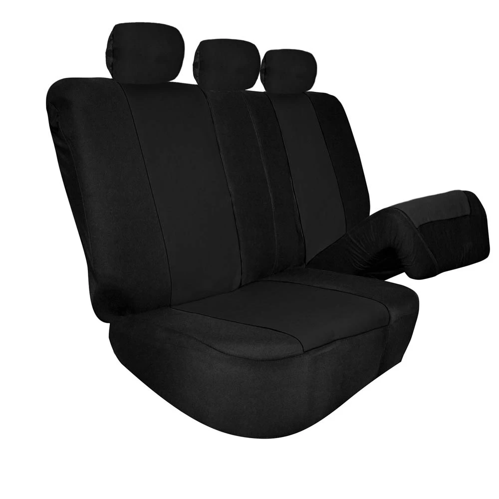 Full Coverage Flat Cloth Seat Covers - Rear Black(Full Coverage Flat Cloth Seat Covers Rear Black) 10 Full Coverage Flat Cloth Seat Covers - Rear Black(Full Coverage Flat Cloth Seat Covers Rear Black) - Image 10