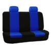 Flat Cloth Seat Covers - Rear Blue(Flat Cloth Seat Covers Rear Blue)
