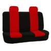 Flat Cloth Seat Covers - Rear Red(Flat Cloth Seat Covers Rear Red)