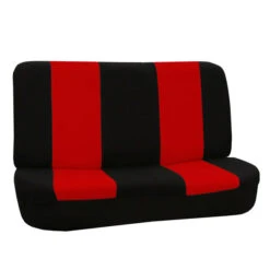 Flat Cloth Seat Covers - Rear Red(Flat Cloth Seat Covers Rear Red) 6 Flat Cloth Seat Covers - Rear Red(Flat Cloth Seat Covers Rear Red) -FH Group 88 FB050012 red 02