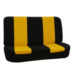 Flat Cloth Seat Covers - Rear Yellow(Flat Cloth Seat Covers Rear Yellow) 6 Flat Cloth Seat Covers - Rear Yellow(Flat Cloth Seat Covers Rear Yellow) -FH Group 88 FB050012 yellow 02