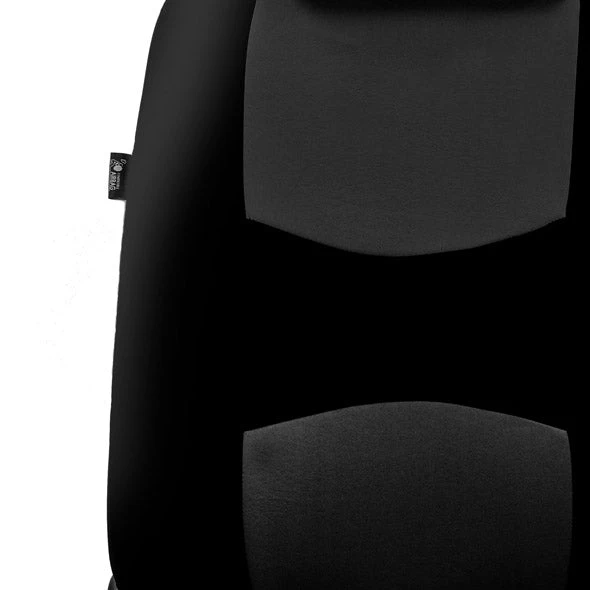 Flat Cloth Seat Covers - Front Set Black(Flat Cloth Seat Covers Front Set Black) 3 Flat Cloth Seat Covers - Front Set Black(Flat Cloth Seat Covers Front Set Black) - Image 3