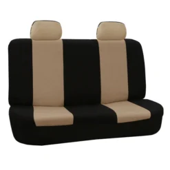 Flat Cloth Seat Covers - Full Set Beige(Flat Cloth Seat Covers Full Set Beige) -FH Group 88 FB050114 beige 03