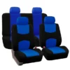Flat Cloth Seat Covers - Full Set Blue(Flat Cloth Seat Covers Full Set Blue)