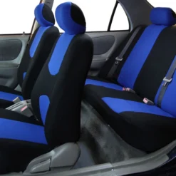 Flat Cloth Seat Covers - Full Set Blue(Flat Cloth Seat Covers Full Set Blue) -FH Group 88 FB050114 blue 04