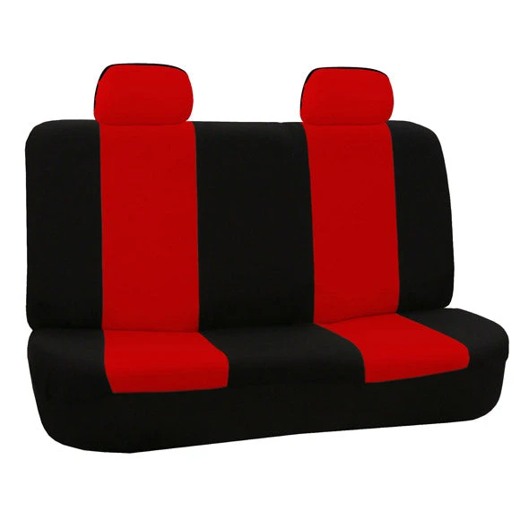 Flat Cloth Seat Covers - Full Set Red(Flat Cloth Seat Covers Full Set Red) 2 Flat Cloth Seat Covers - Full Set Red(Flat Cloth Seat Covers Full Set Red) - Image 2