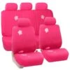 Floral Seat Covers - Full Set Pink(Floral Seat Covers Full Set Pink)