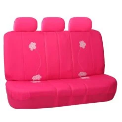 Floral Seat Covers - Full Set Pink(Floral Seat Covers Full Set Pink) -FH Group 88 FB053115 pink 03