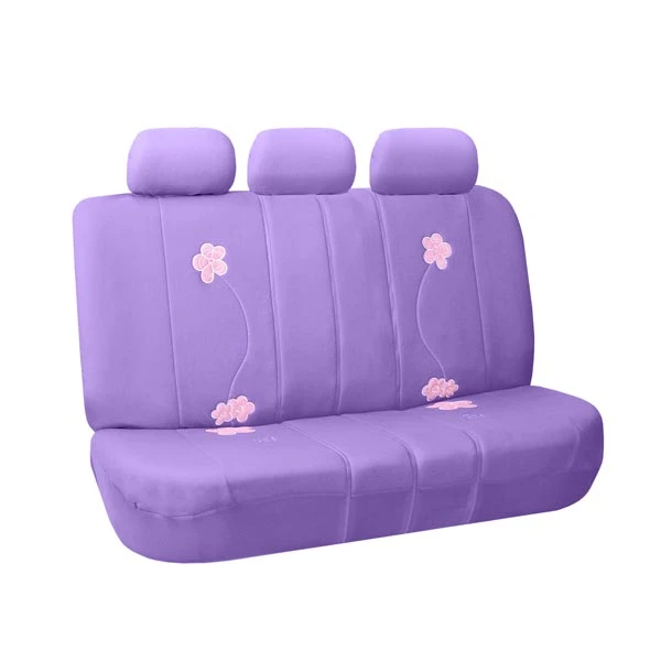 Floral Seat Covers - Full Set Purple(Floral Seat Covers Full Set Purple) 4 Floral Seat Covers - Full Set Purple(Floral Seat Covers Full Set Purple) - Image 4