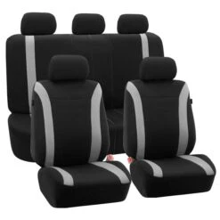 Cosmopolitan Seat Covers - Full Set Gray(Cosmopolitan Seat Covers Full Set Gray)