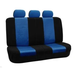 Trendy Elegance 3D Air Mesh Seat Covers - Rear Blue(Trendy Elegance 3d Air Mesh Seat Covers Rear Blue)