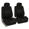 Trendy Elegance 3D Air Mesh Seat Covers - Front Set Black(Trendy Elegance 3d Air Mesh Seat Covers Front Set Black)