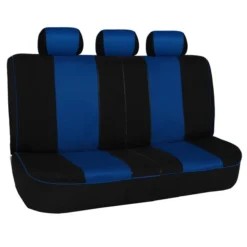 Edgy Piping Seat Covers - Rear Blue(Edgy Piping Seat Covers Rear Blue)