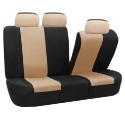 Classic Khaki Seat Covers - Rear Beige(Classic Khaki Seat Covers Rear Beige) -FH Group 88 FB065013 beige 02