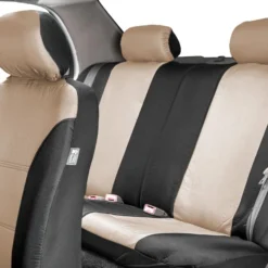 Classic Khaki Seat Covers - Rear Beige(Classic Khaki Seat Covers Rear Beige) -FH Group 88 FB065013 beige 04