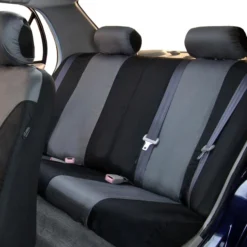 Classic Khaki Seat Covers - Rear Gray(Classic Khaki Seat Covers Rear Gray) -FH Group 88 FB065013 gray 04