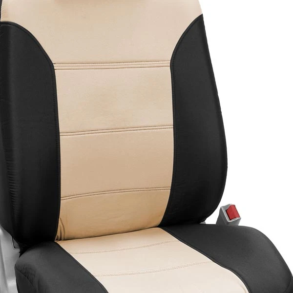Classic Khaki Seat Covers - Front Set Beige(Classic Khaki Seat Covers Front Set Beige) 2 Classic Khaki Seat Covers - Front Set Beige(Classic Khaki Seat Covers Front Set Beige) - Image 2