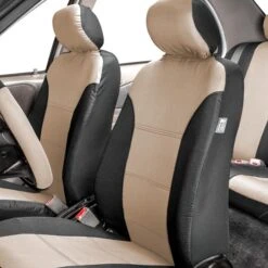 Classic Khaki Seat Covers - Front Set Beige(Classic Khaki Seat Covers Front Set Beige) 6 Classic Khaki Seat Covers - Front Set Beige(Classic Khaki Seat Covers Front Set Beige) -FH Group 88 FB065102 beige 03