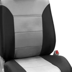 Classic Khaki Seat Covers - Front Set Gray(Classic Khaki Seat Covers Front Set Gray) -FH Group 88 FB065102 gray 02