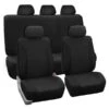 Classic Khaki Seat Covers - Full Set Black(Classic Khaki Seat Covers Full Set Black)