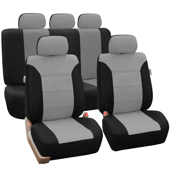 Classic Khaki Seat Covers - Full Set Gray(Classic Khaki Seat Covers Full Set Gray) 1 Classic Khaki Seat Covers - Full Set Gray(Classic Khaki Seat Covers Full Set Gray)